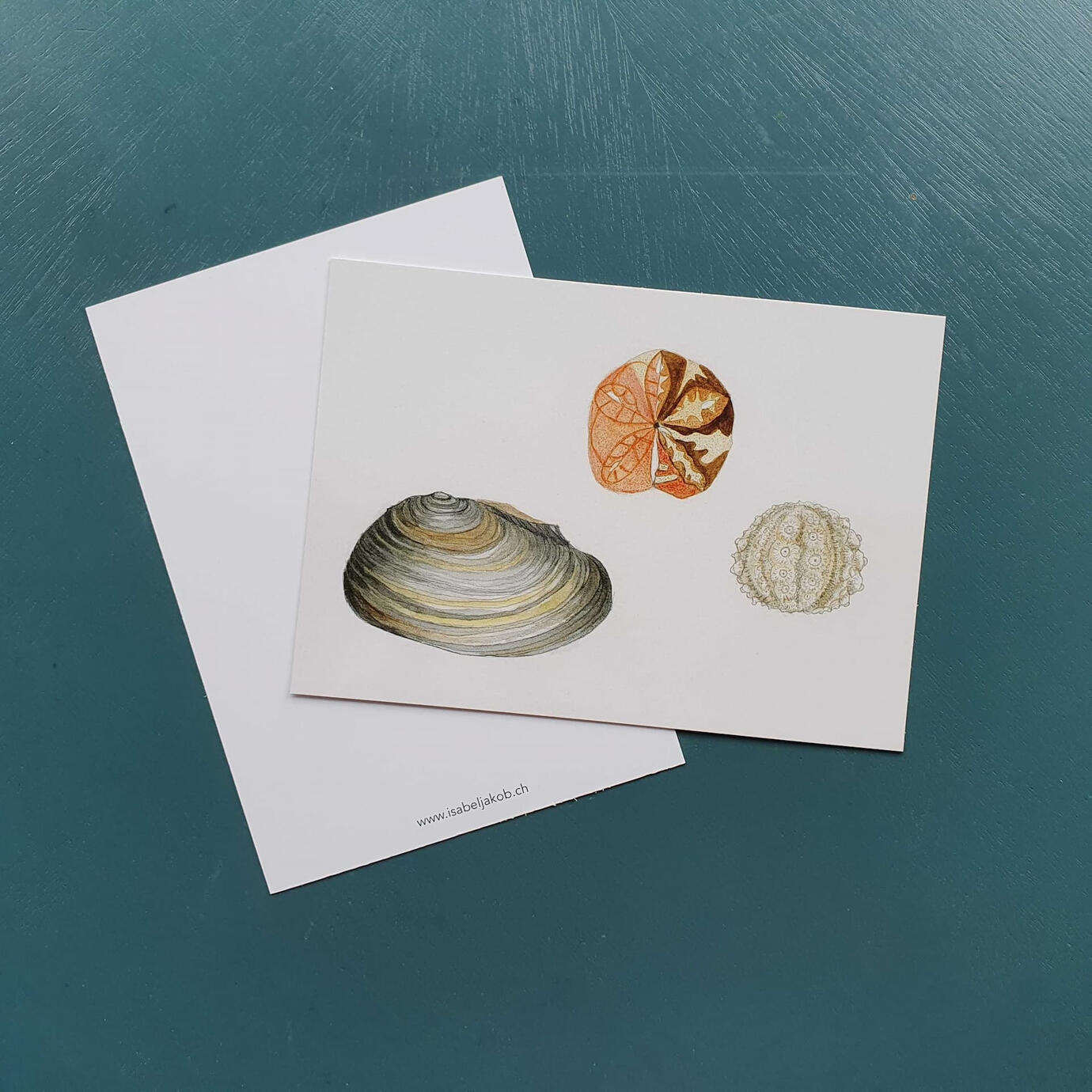 Postkarte A6 &quot;Strandschätze&quot;, Fr. 3.--